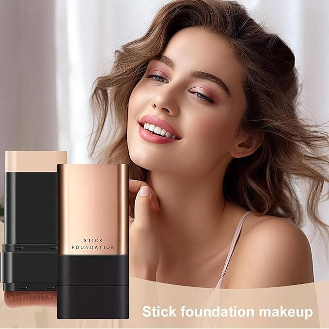 2-in-1 dual action Foundation Stick™