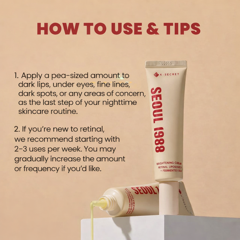 Seoul 1988 Retinal Glow Cream | Imported from Korea