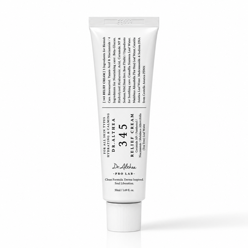 Dr. Althea 345 Relief Cream 50ml – Soothing Barrier Repair Gel-Cream for Acne-Prone & Sensitive Skin