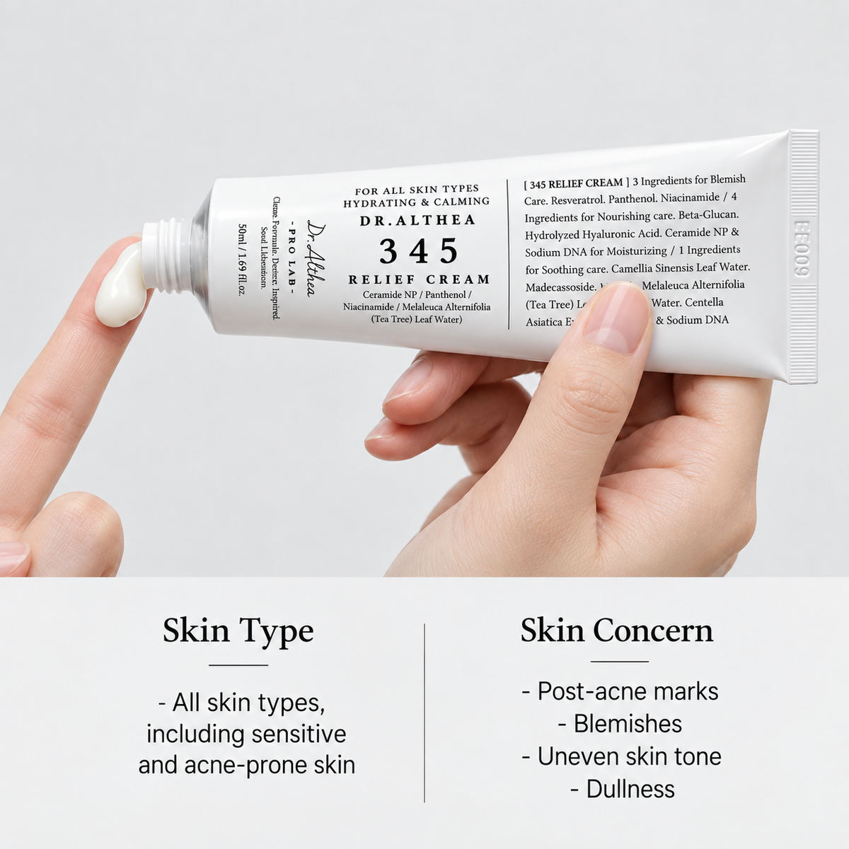 Dr. Althea 345 Relief Cream for Acne-Prone Skin