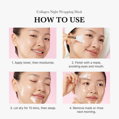 Medicube Collagen Night Wrapping Mask - Imported from Korea