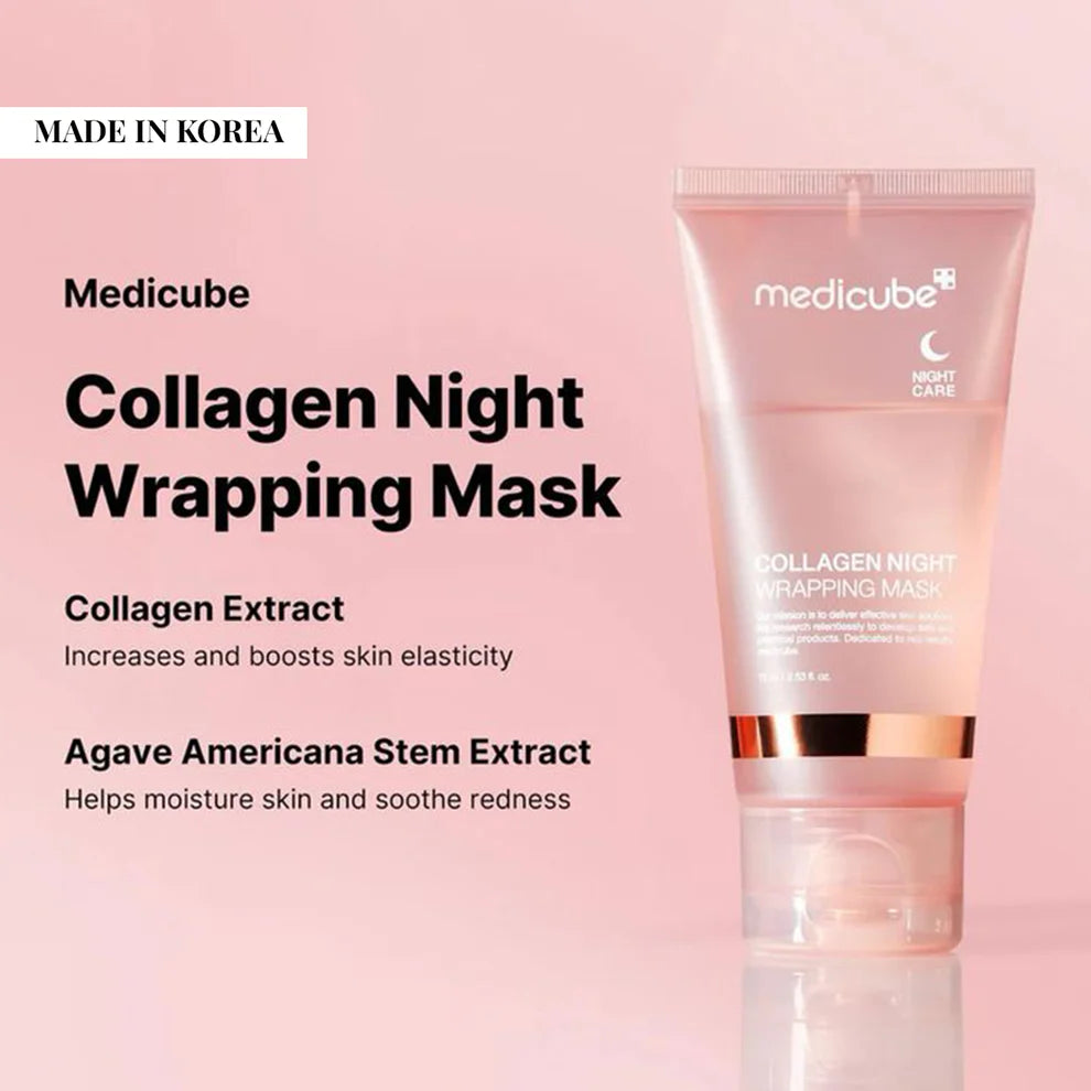 Medicube Collagen Night Wrapping Mask - Imported from Korea