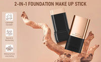 2-in-1 dual action Foundation Stick™